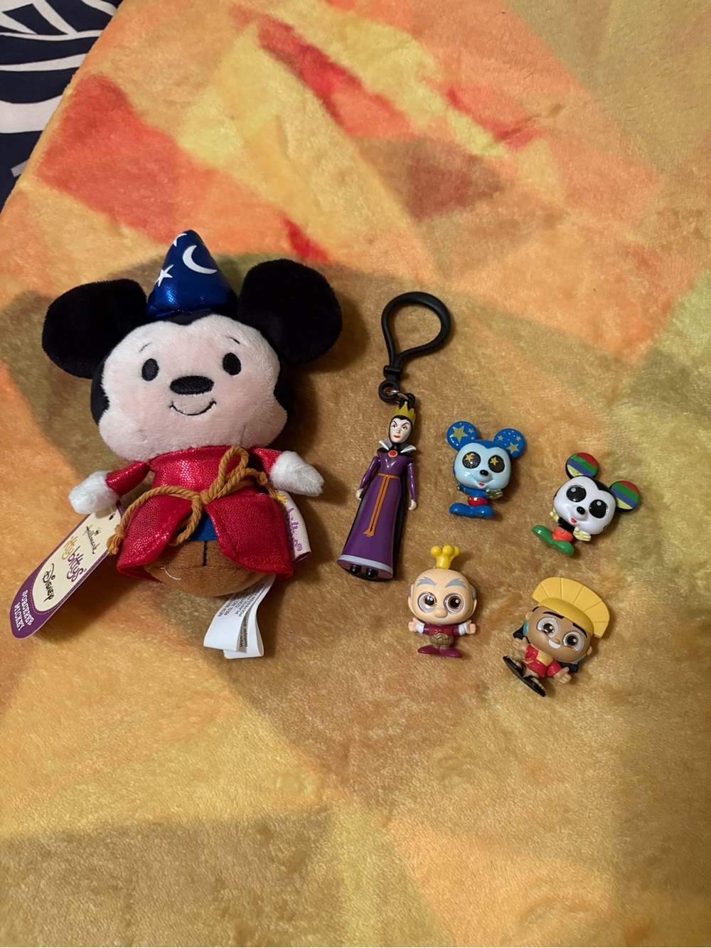 Doorables ,  2 Mickey’s , King Candlehead, Emperors New Groove,  itty bitty